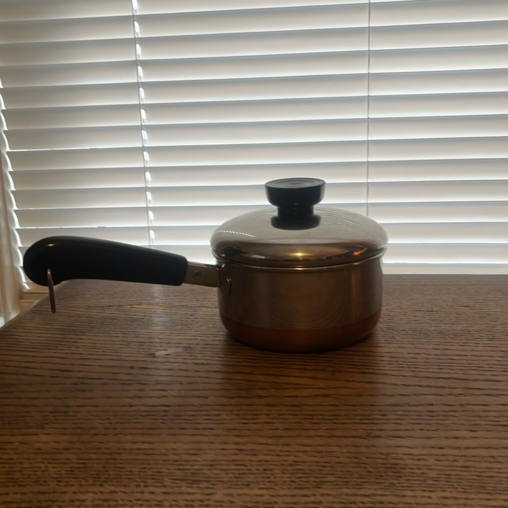 3/4qt Revere Pan with Lid